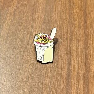 Women’s Accessories Cute Fun Yummy Corn with Toppings Enamel Pin Brooch
